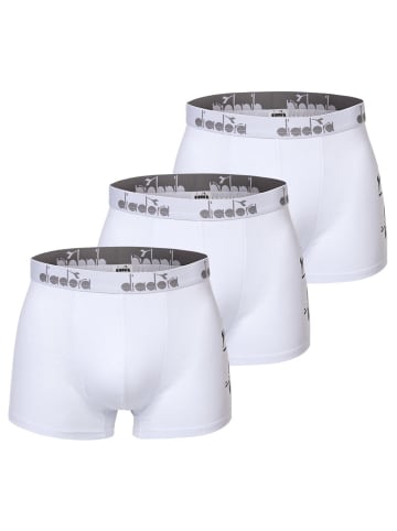 Diadora Boxershort 3er Pack in Weiß