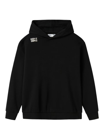 name it Kapuzensweatshirt NKMBRONX in black