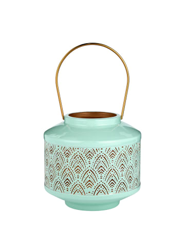 Butlers Laterne WABI SABI in Türkis