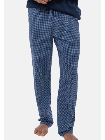 Ammann Schlafanzug Hose Cotton - Mix & Match in Dunkelblau
