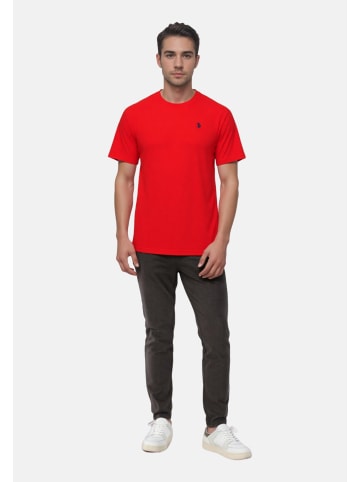 U.S. Polo Assn. U.S. Polo Assn. T-Shirt Kurzarmshirt in rot