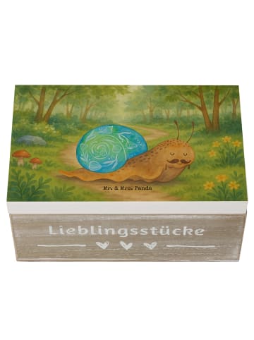 Mr. & Mrs. Panda Geschenkdose Schnecke Sir Design ohne Spruch in Weiß