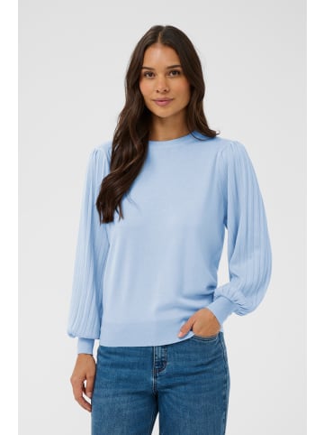 Kaffe Strickpullover KAlone Regular fit in Powder Blue