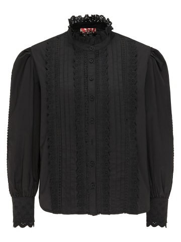 myMo ROCKS Bluse in Schwarz