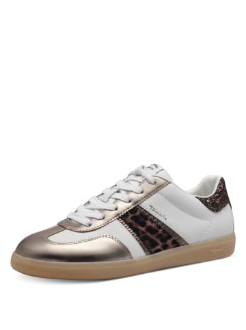 Tamaris Sportliche Schnürschuhe in Gold