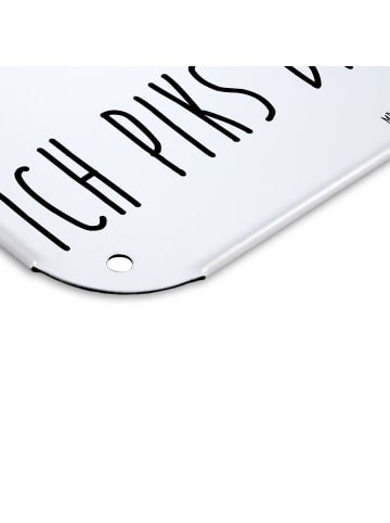 Mr. & Mrs. Panda tafel Einhorn Krankenschwester mit Spruch in Weiß