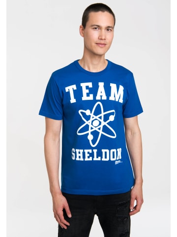 Logoshirt T-Shirt Team Sheldon in blau