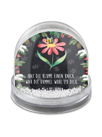 Mr. & Mrs. Panda wasserkugel Hummel Blume mit Spruch in Kreidetafel