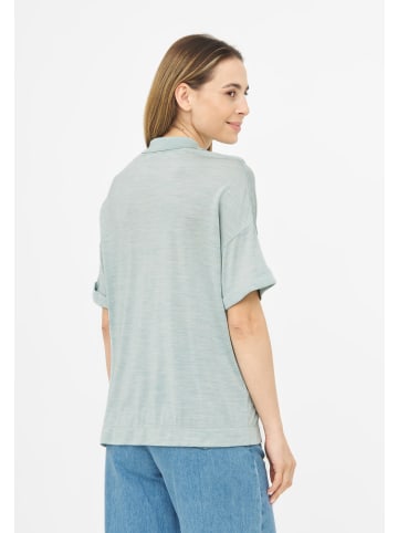 TOOCHE Poloshirt kurzarm "Luxe Polo" in grau