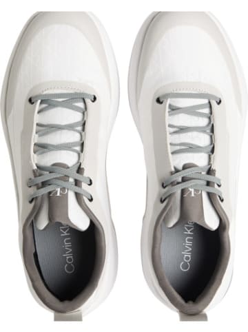Calvin Klein Sneakers YM0YM01456 in Weiß/Granitstraße/Granitgrau