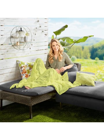 Erwin Müller Baumwolle Sommerdecke Trient in lindgrün