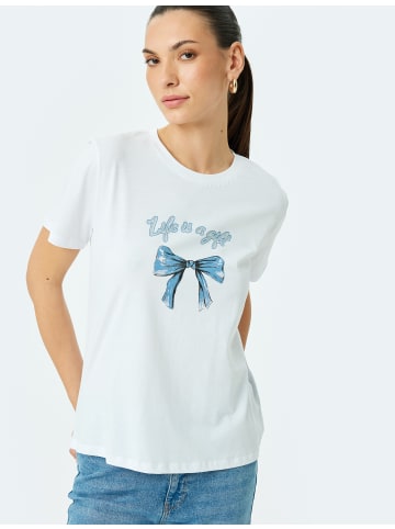 KOTON TSHIRT SS in Weiß