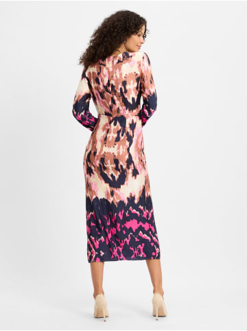 IPURI Kleid in marine rosa - 0001