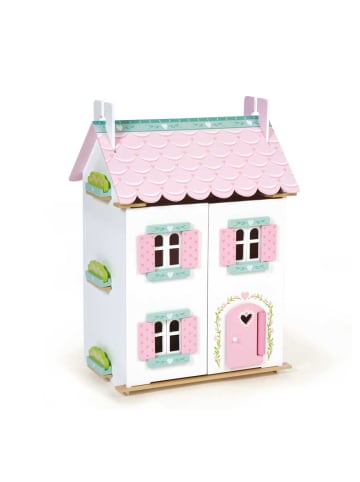 Le Toy Van Puppenhaus Sweetheart Häuschen Holz bunt möbliert 35 x 63 x 44 cm - 3 Jahre +