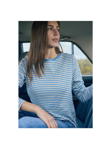 Cecil Langarmshirt in fountain blue