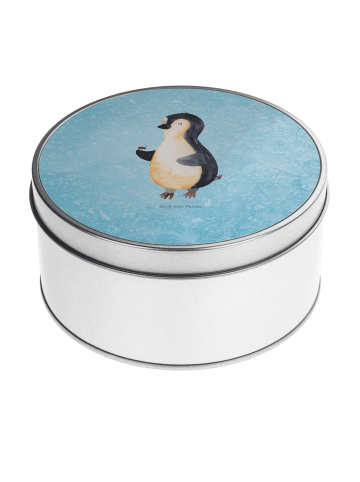 Mr. & Mrs. Panda Dose Pinguin Marienkäfer ohne Spruch in Eisblau