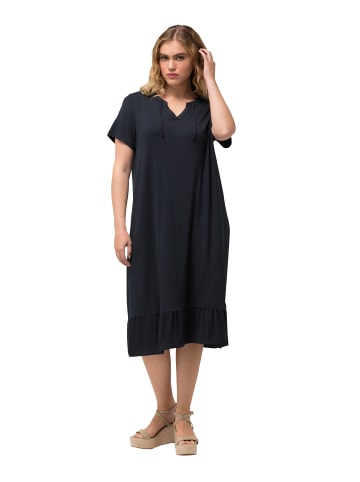 Ulla Popken Jerseykleid in marine