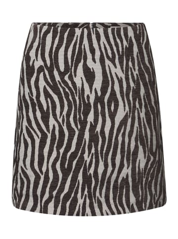 Street One Styled Maja Zebra Jacquar in Deep Roast Brown