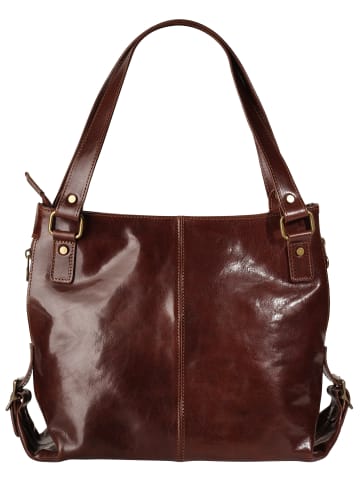 piké Shopper echt Leder in braun
