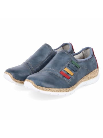 rieker Slipper in blau
