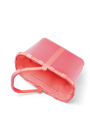 Reisenthel Carrybag - Einkaufskorb (cord dark matcha) in frame mesh coral