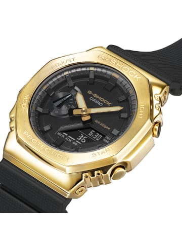 Casio G-Shock Classic Herrenuhr Schwarz/Goldfarben