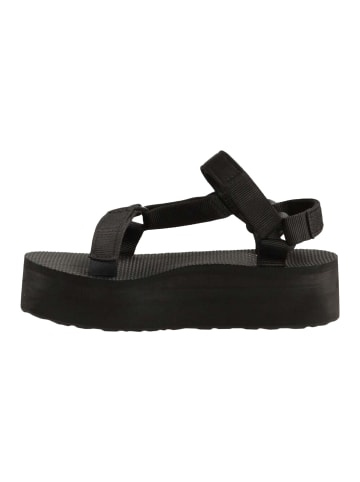 Teva Sandale mit Klettverschluss W Platform Universal Schwarz