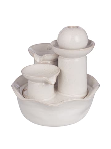 Butlers Tischbrunnen BALANCE Modern in Beige