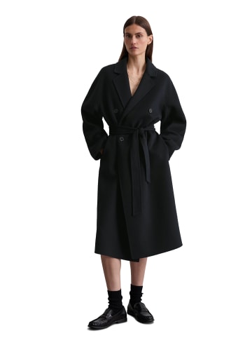 Marc O'Polo Wollmantel DFB Travel Collection in Deep Night Blue