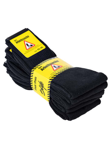 YOURBASICS Socken 5er Pack in Schwarz