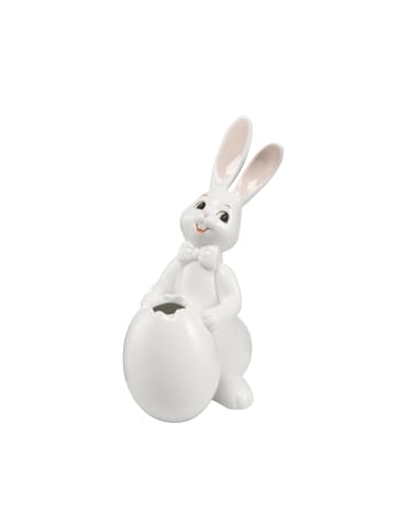 Goebel Figur " Hase mit Vase Snow White - Little Spring " in Bunt