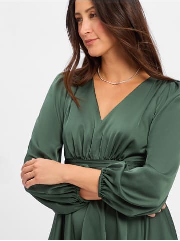 Marie Lund Kleid in smaragd - 0001