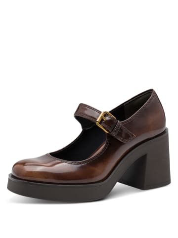 Tamaris Pumps/ Ballerina in dunkelbraun