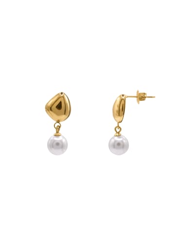 Steel_Art Creole mit Perle Herren Odin goldfarben in goldfarben