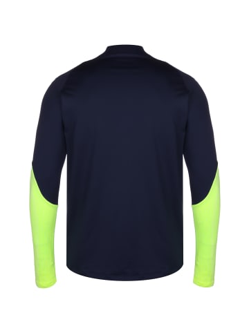 Nike Performance Trainingspullover Strike 23 Drill Top in dunkelblau / neongelb