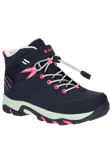 Hi-Tec Wanderstiefel Blackout Mid WP Jr in marineblau/pink