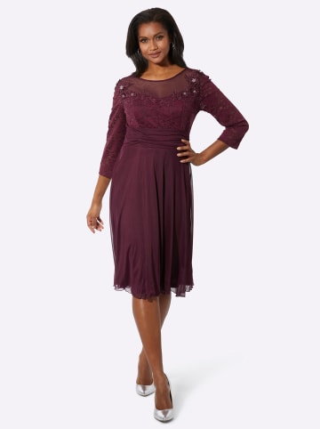 WITT WEIDEN Cocktailkleid in burgund