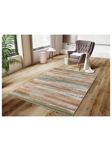 Atticgo Kurzflor-Teppich BLEIK in mehrfarbig