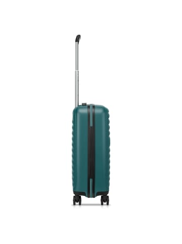 Roncato Ibiza - 4-Rollen-Kabinentrolley S 55 cm (black) in bottle green