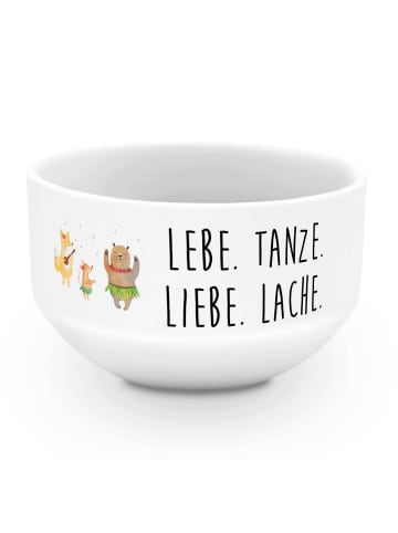 Mr. & Mrs. Panda frühstücksbowl Waldtiere Aloha mit Spruch in Weiß