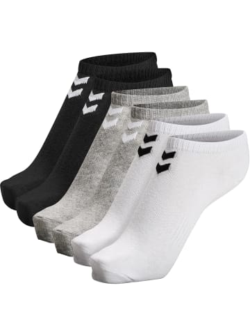 Hummel Hummel 6-Pack Socken Hmlchevron Erwachsene in BLACK/WHITE/GREY