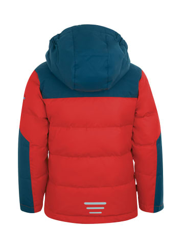 Trollkids Daunenjacke "Narvik XT" in Rot/Blau