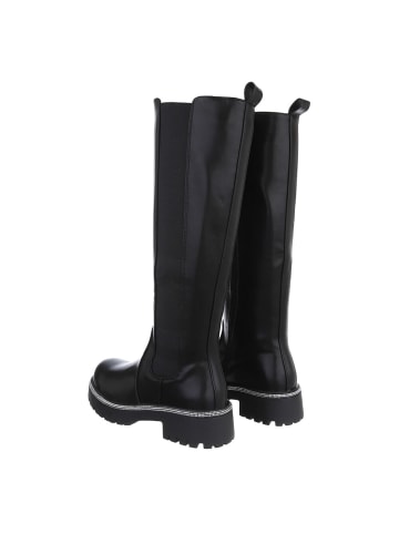 Ital-Design Stiefel in Schwarz