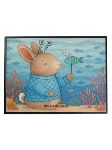 Mr. & Mrs. Panda Tischschutzmatte Fische Astrologie Design ohne ... in Weiß