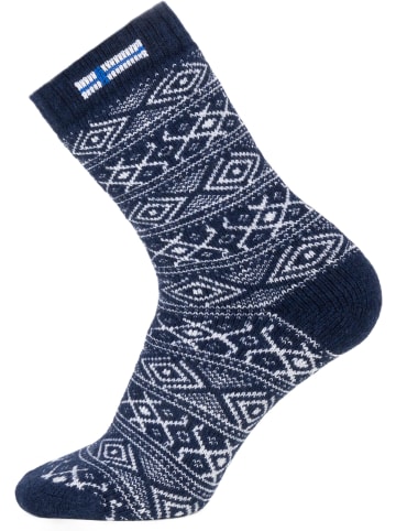 normani 2 Canadien Socks in Dunkelblau