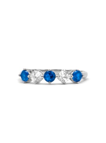 Luxenter Ring Alneth 925er Sterlingsilber-Alneth blue