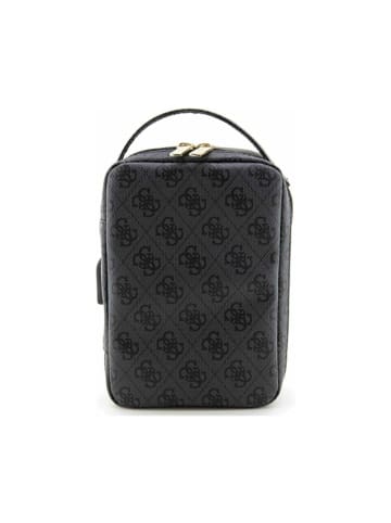 Guess GUESS PU 4G Printed Stripes Travel Bag Black in Schwarz