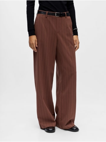Object Hose mit weitem Bein in Cocoa Brown