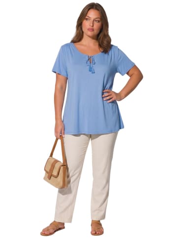 Shape Of You Blouse in Blau