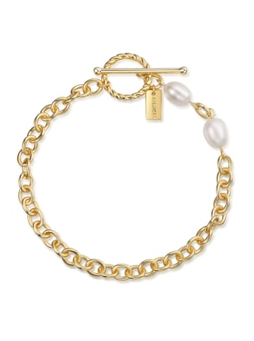 Ailoria SHOUHEI Armband gold/weiße Perle in weiß
